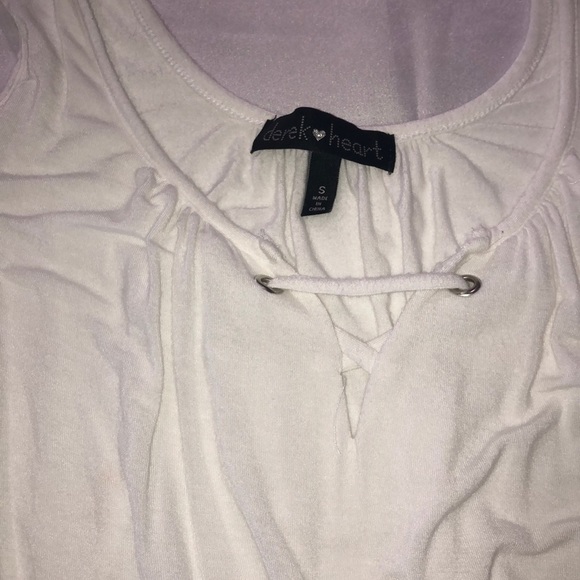 Whote Derek Heart blouse - Picture 3 of 5